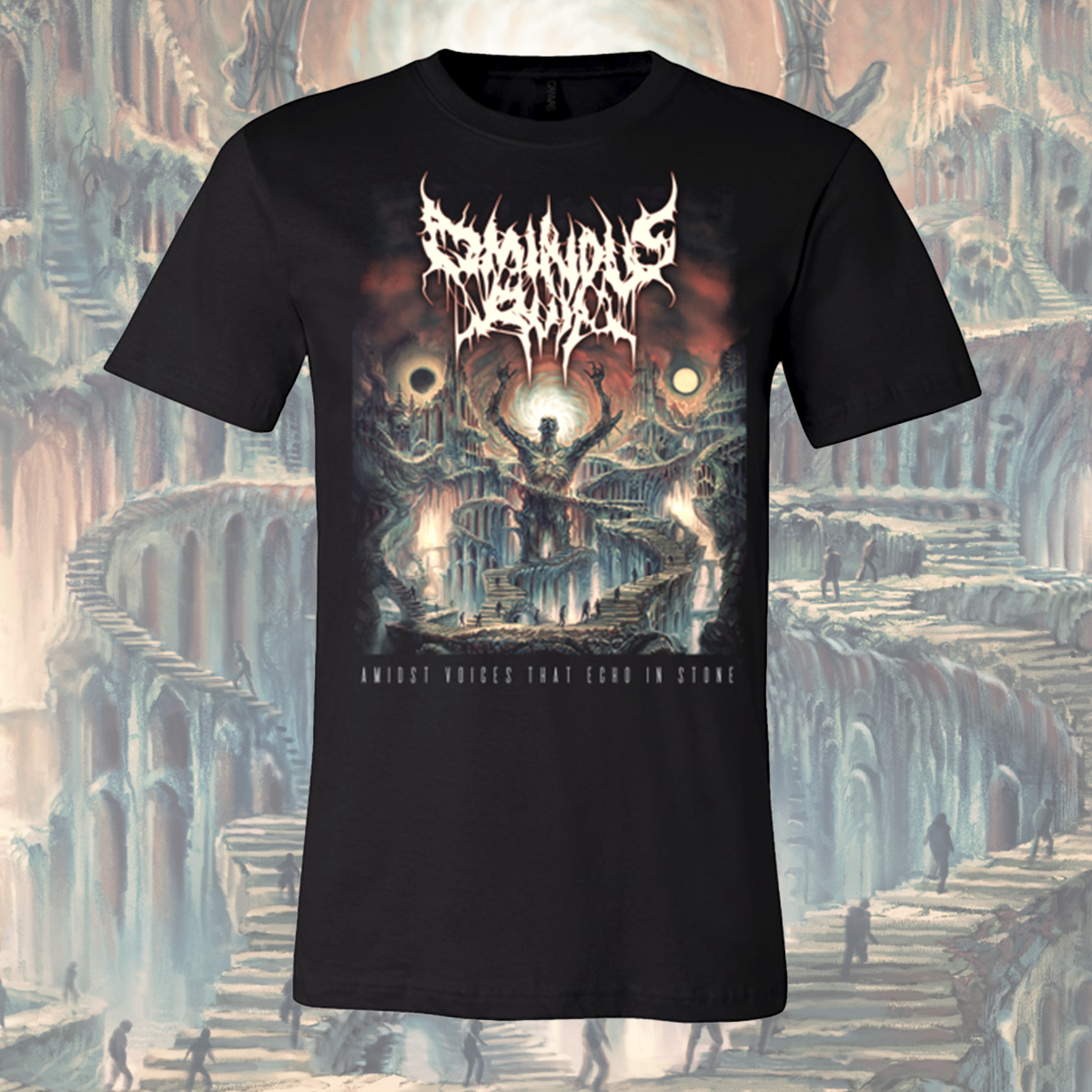 Amidst Voices that Echo in Stone T-shirt