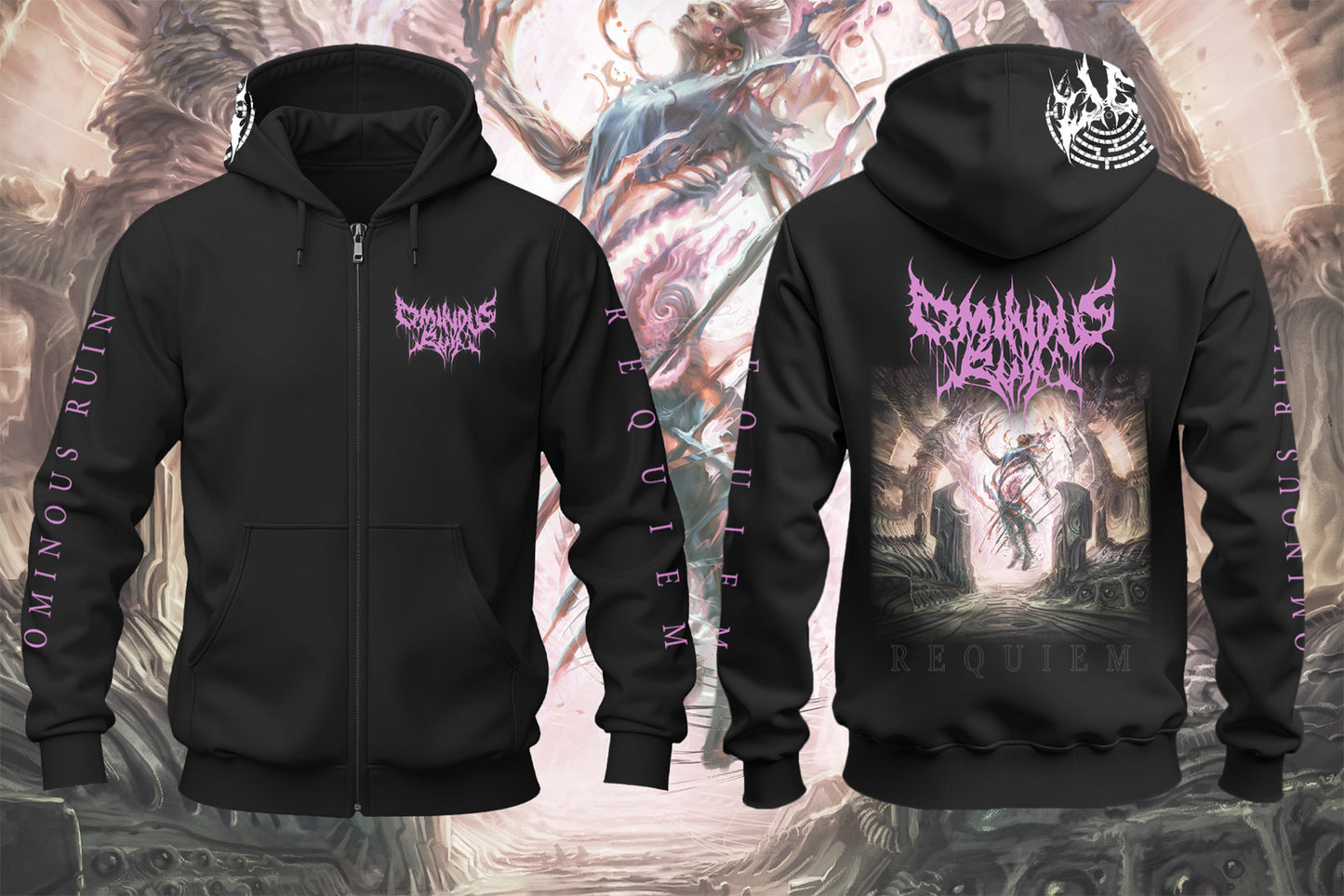 Requiem Zip Up Hoodie